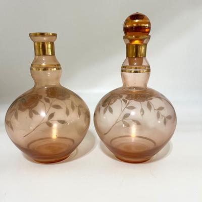 Vintage Glass Decanter IVICE IMPORTS