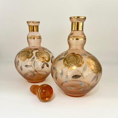 Vintage Glass Decanter IVICE IMPORTS