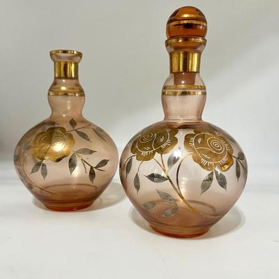 Vintage Glass Decanter IVICE IMPORTS