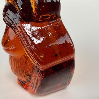 -235- VIKING | See No Evil Amber Monkey Paperweight Figure