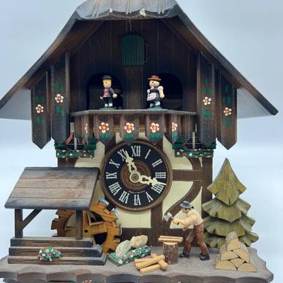 Swiss Musical Movement Romance German Cuckoo Clock~Not Tested