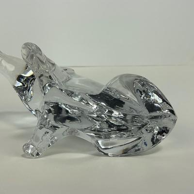 -241- BACCARAT | Crystal Zodiac Boar/Warthog Figure | Marked