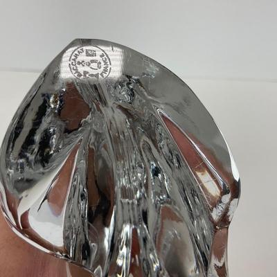 -241- BACCARAT | Crystal Zodiac Boar/Warthog Figure | Marked