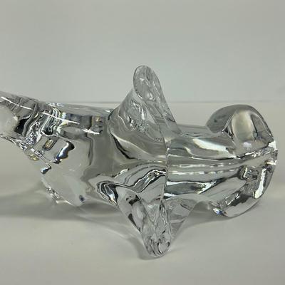 -241- BACCARAT | Crystal Zodiac Boar/Warthog Figure | Marked