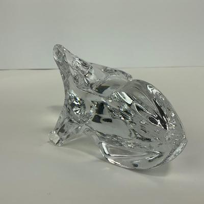 -241- BACCARAT | Crystal Zodiac Boar/Warthog Figure | Marked