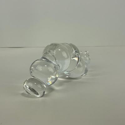 -243- COLLECTIBLE | Clear Glass Worm Figures