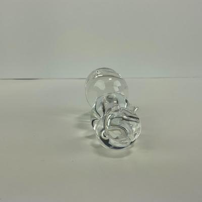 -243- COLLECTIBLE | Clear Glass Worm Figures
