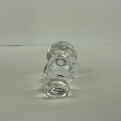 -243- COLLECTIBLE | Clear Glass Worm Figures