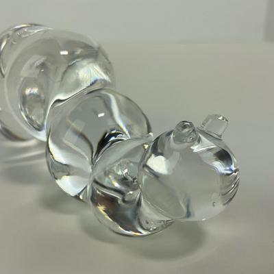 -243- COLLECTIBLE | Clear Glass Worm Figures