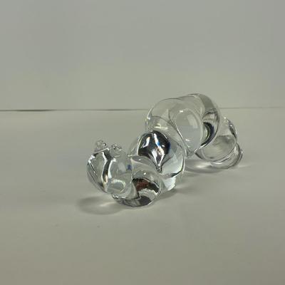 -243- COLLECTIBLE | Clear Glass Worm Figures