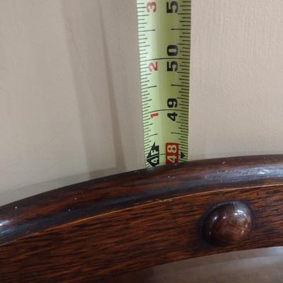 Antique English Oak Barley Twist Sideboard with Mirror