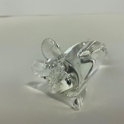 -247- ART GLASS | Clear Glass Penguin Figure
