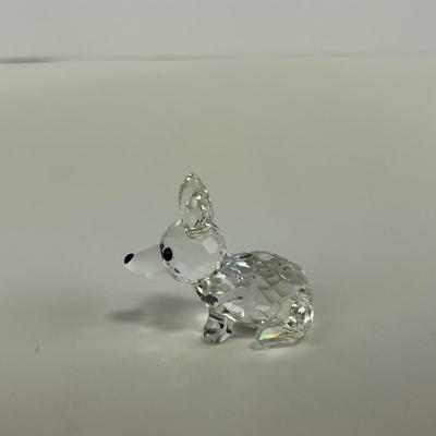 -249- ART GLASS | Miscellaneous Clear Glass Animal Figures