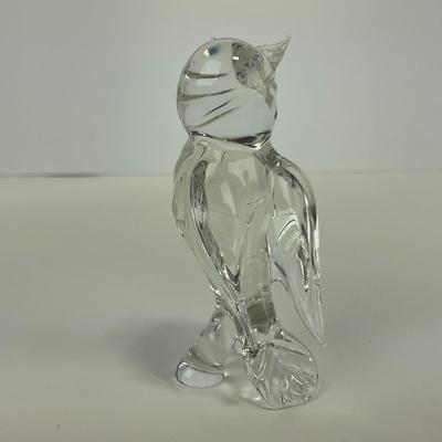 -249- ART GLASS | Miscellaneous Clear Glass Animal Figures