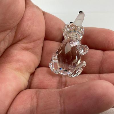 -249- ART GLASS | Miscellaneous Clear Glass Animal Figures