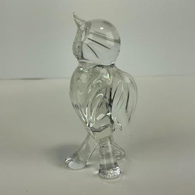 -249- ART GLASS | Miscellaneous Clear Glass Animal Figures