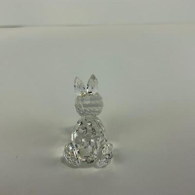 -249- ART GLASS | Miscellaneous Clear Glass Animal Figures