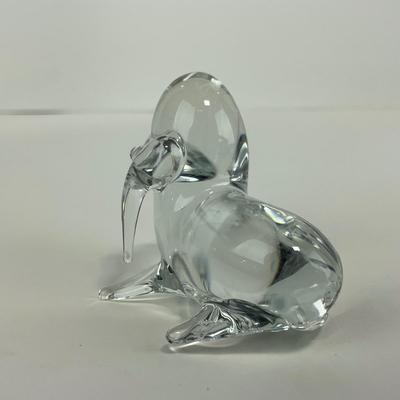 -249- ART GLASS | Miscellaneous Clear Glass Animal Figures