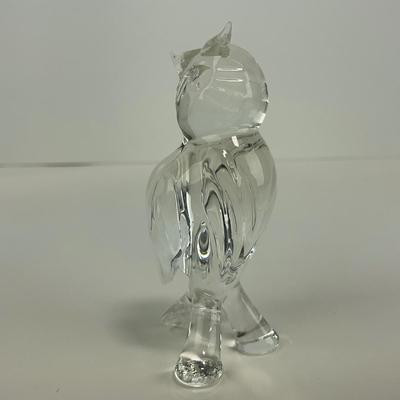 -249- ART GLASS | Miscellaneous Clear Glass Animal Figures