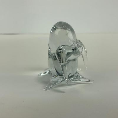 -249- ART GLASS | Miscellaneous Clear Glass Animal Figures