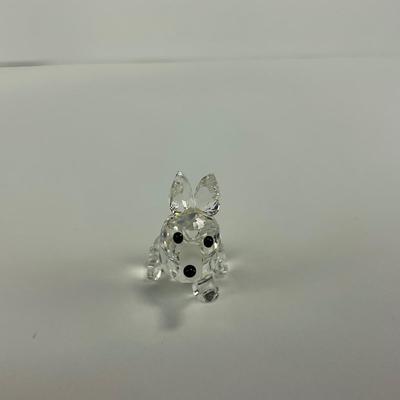 -249- ART GLASS | Miscellaneous Clear Glass Animal Figures