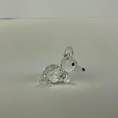 -249- ART GLASS | Miscellaneous Clear Glass Animal Figures