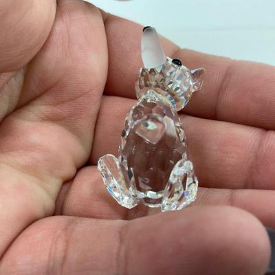 -249- ART GLASS | Miscellaneous Clear Glass Animal Figures