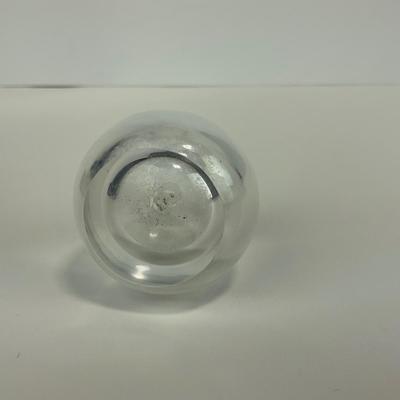 -250- COLLECTIBLE | Clear Glass Perfume Bottle Bird Figure