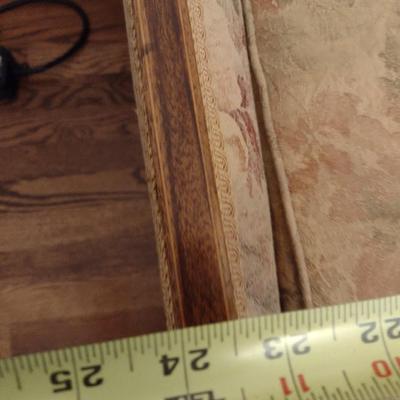 French Country Design Upholstered Wingback Chair