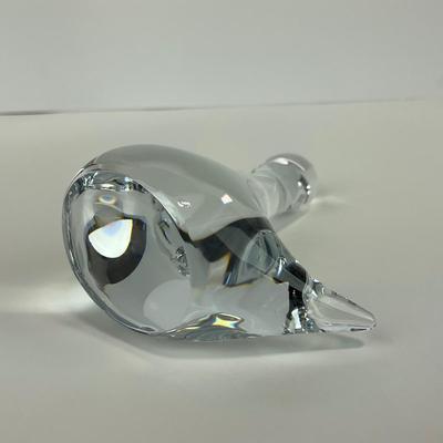 -255- DAUM | France Duck Figure | Signed