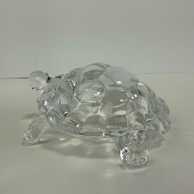 -256- CRISTAL | Dâ€™Arques Durand Turtle Figure