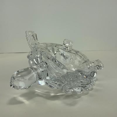-256- CRISTAL | Dâ€™Arques Durand Turtle Figure