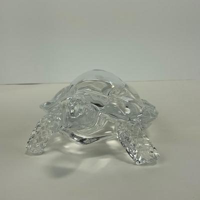 -256- CRISTAL | Dâ€™Arques Durand Turtle Figure