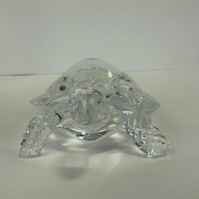 -256- CRISTAL | Dâ€™Arques Durand Turtle Figure