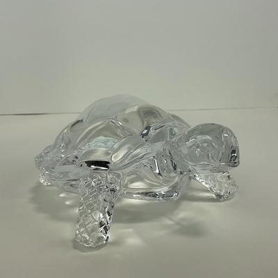 -256- CRISTAL | Dâ€™Arques Durand Turtle Figure