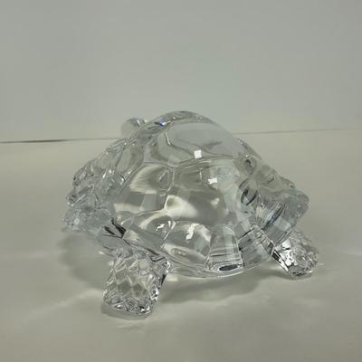 -256- CRISTAL | Dâ€™Arques Durand Turtle Figure
