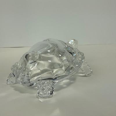 -256- CRISTAL | Dâ€™Arques Durand Turtle Figure