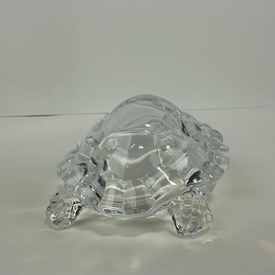 -256- CRISTAL | Dâ€™Arques Durand Turtle Figure