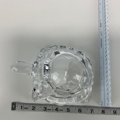 -256- CRISTAL | Dâ€™Arques Durand Turtle Figure