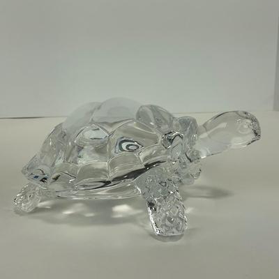 -256- CRISTAL | Dâ€™Arques Durand Turtle Figure