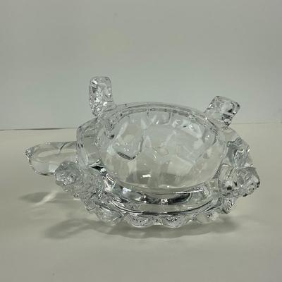 -256- CRISTAL | Dâ€™Arques Durand Turtle Figure