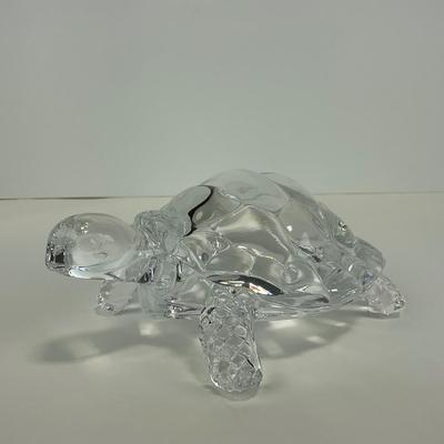 -256- CRISTAL | Dâ€™Arques Durand Turtle Figure