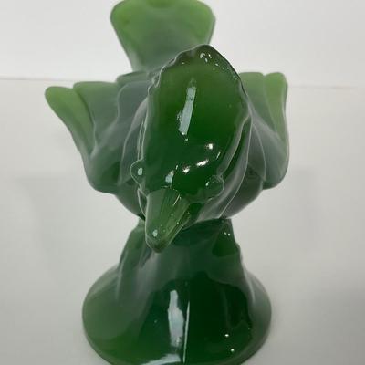 -262- IMPERIAL Jade By Lenox Cardinal Figure | Marked