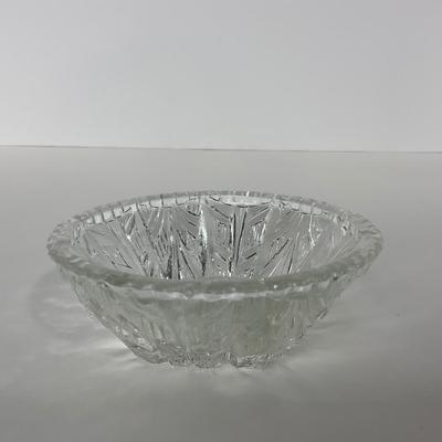 -263- GLASSWARE | Clear Glass Covered Dishes