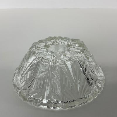 -263- GLASSWARE | Clear Glass Covered Dishes