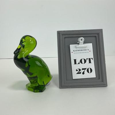 -270- VIKING | Green Epic Fighting Duck | Head Up