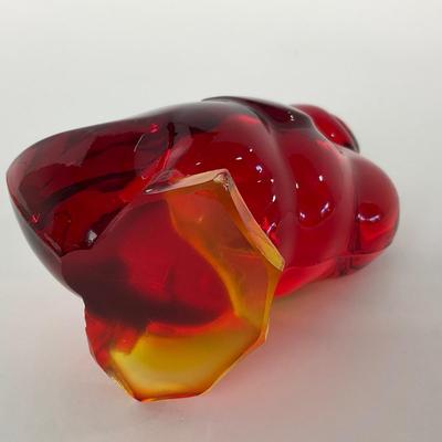-272- VIKING | Mid Century Epic Amberina Fighting Duck | Head Up