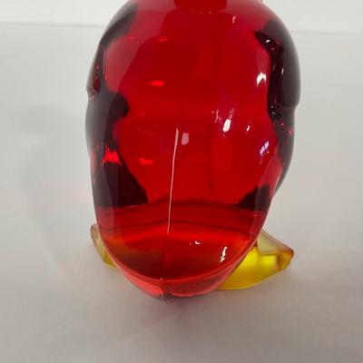 -272- VIKING | Mid Century Epic Amberina Fighting Duck | Head Up