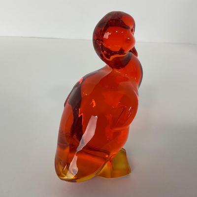 -273- VIKING | Orange Amberina Epic Fighting Duck | Head Up