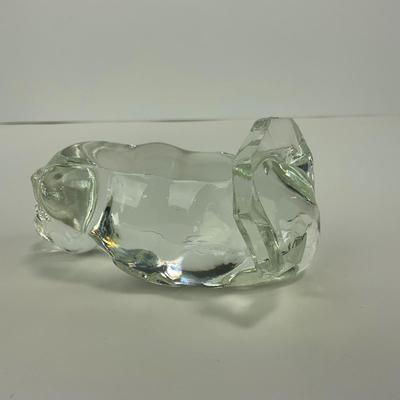-274- VIKING | Clear Glass Epic Fighting Duck | Head Up